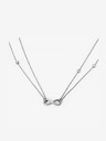 Vuch Silver Big Infinity Necklace