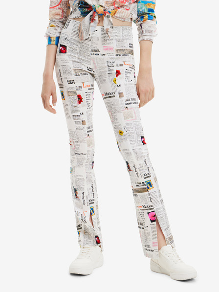 Desigual Newspaper Trousers