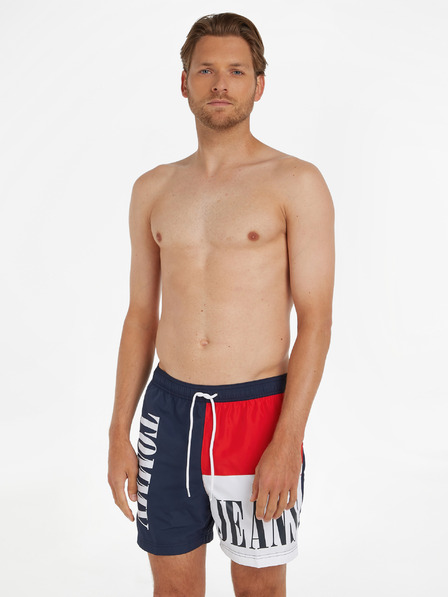 Tommy Hilfiger Underwear Medium Drawstring Colorblock Swimsuit